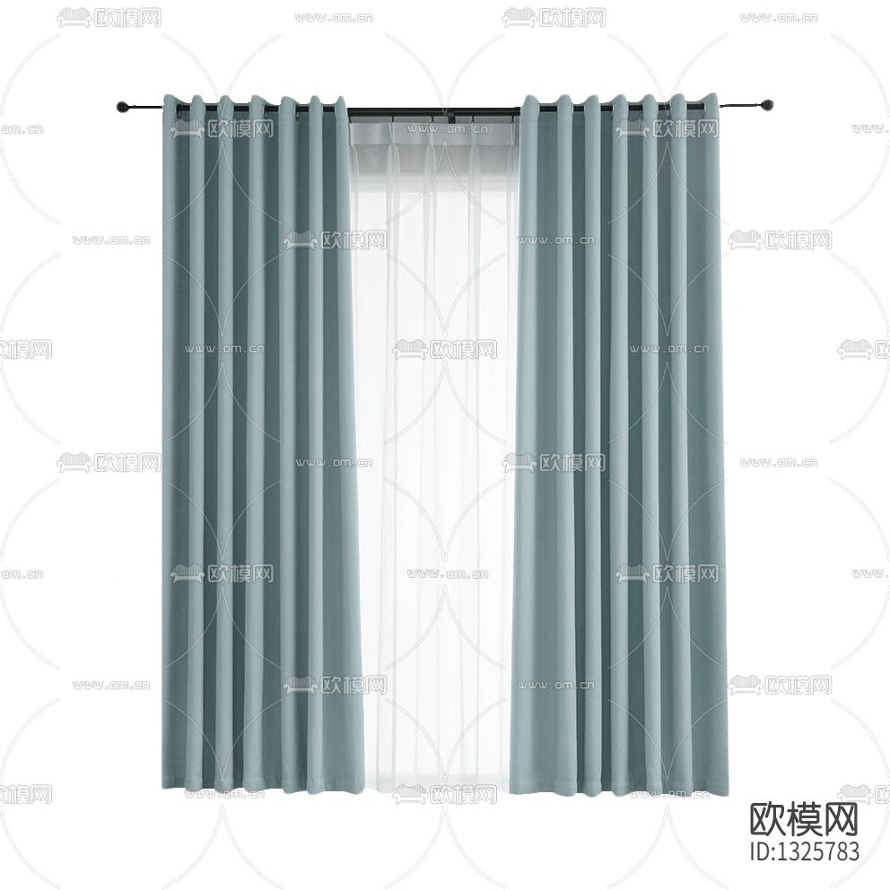 北歐簡(jiǎn)約純色遮光布藝窗簾下載