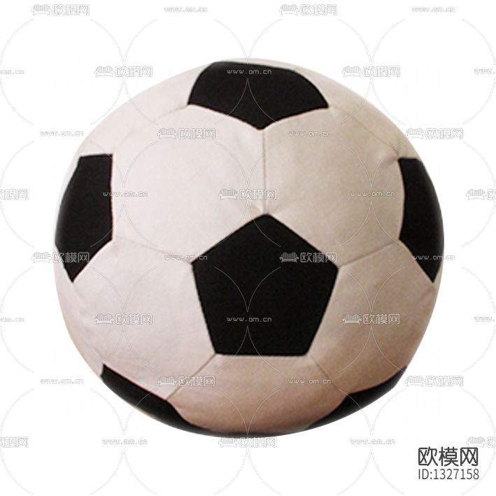 现代简约仿足球布艺抱枕下载