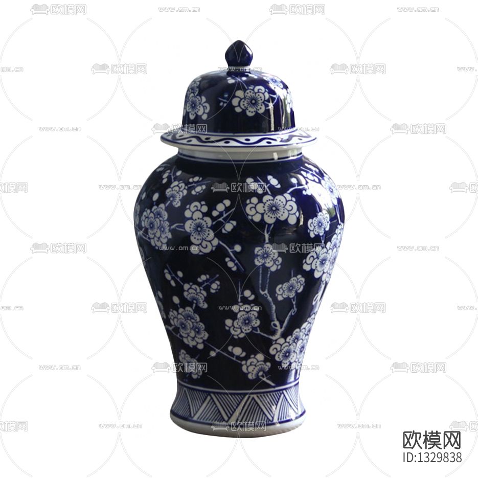 新中式变色陶瓷花瓶下载