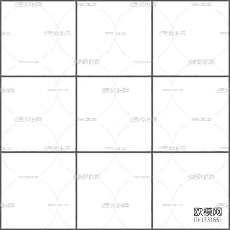 现代简约白色瓷片