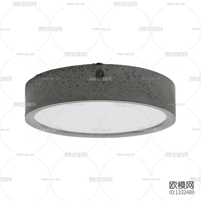 工业风彷水泥吸顶灯下载