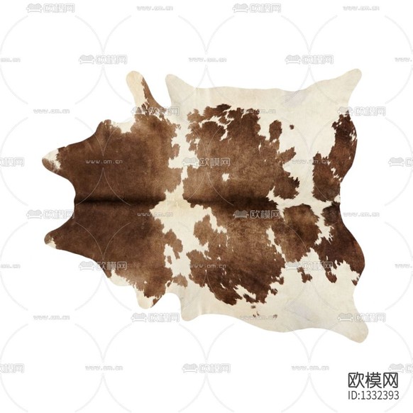 北歐簡約仿牛皮布藝地毯下載