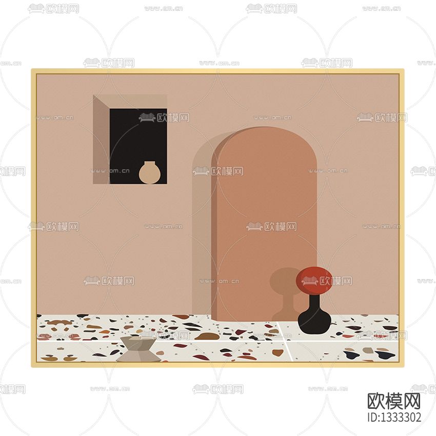 北欧简约创意装饰画下载