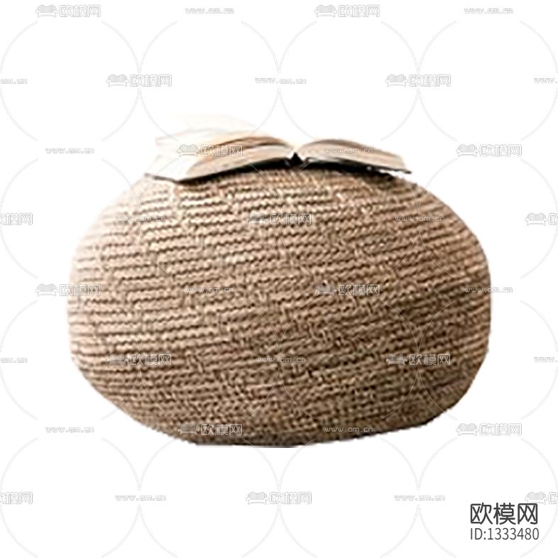 北欧简约草编桌垫