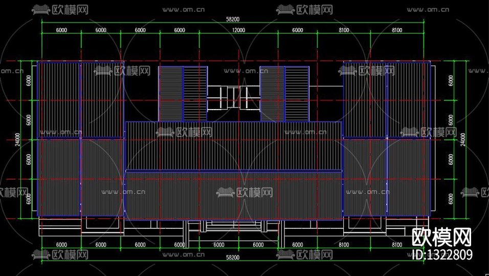 游客中心方案下載(渲染圖5)