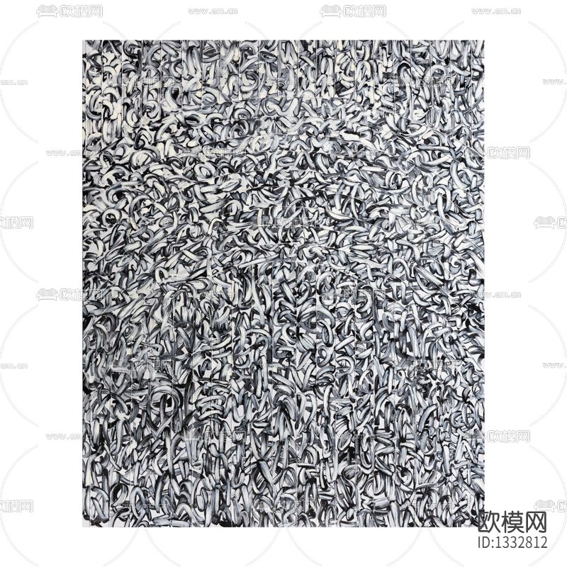 现代极简挂画下载（渲染图8）