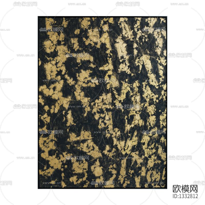 现代极简挂画下载（渲染图9）