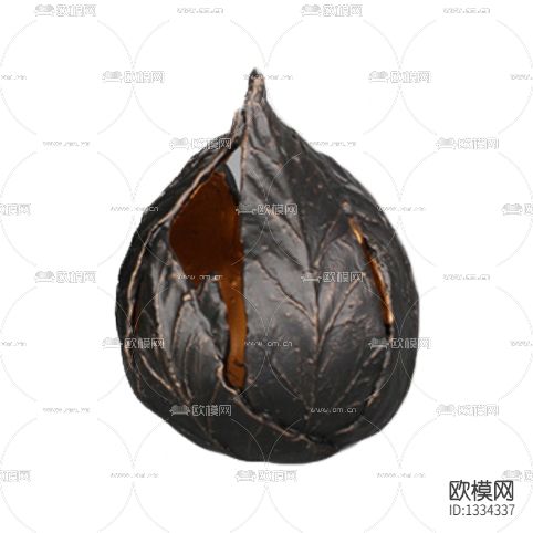 新中式创意金属花苞摆件下载