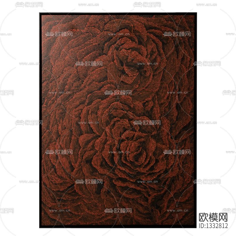 现代极简挂画下载（渲染图10）