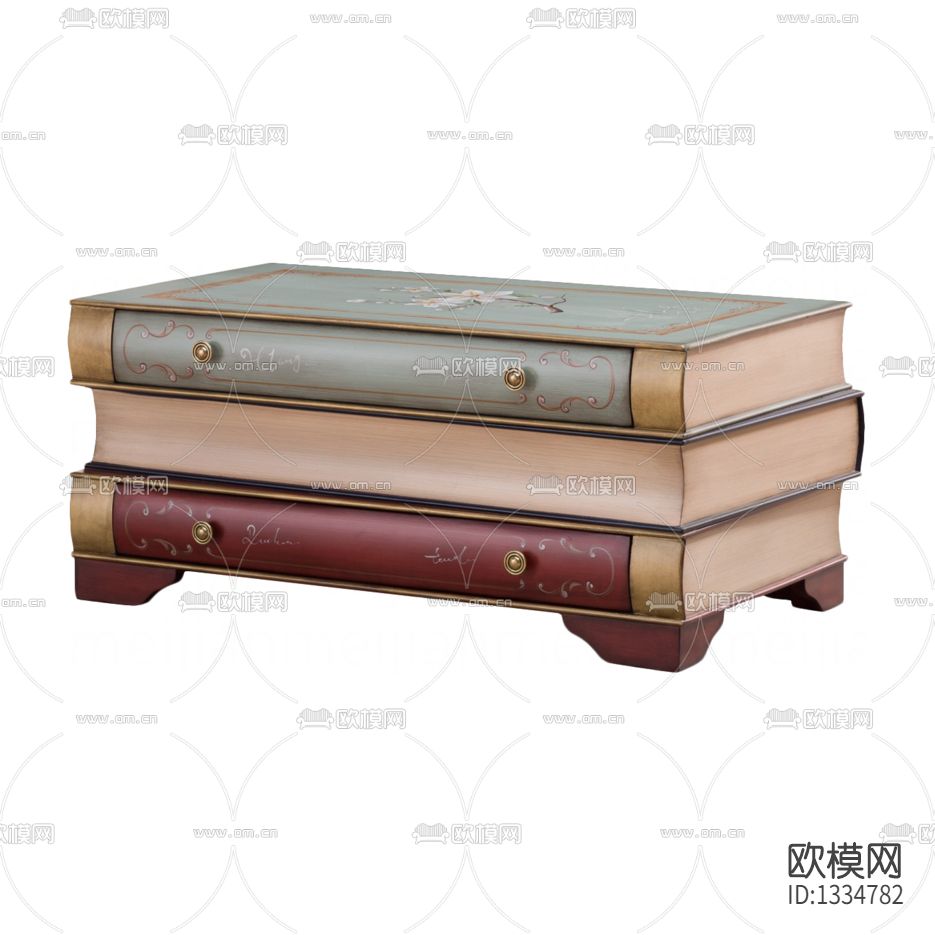 新中式简约书籍摆件