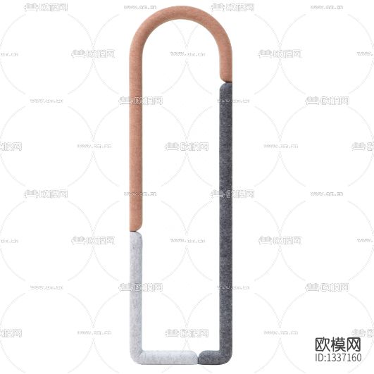 现代极简绒布边框全身镜