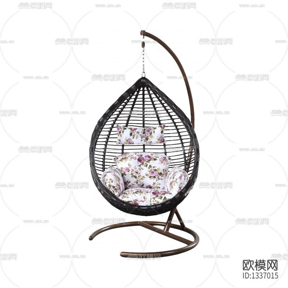 北欧复古金属藤编吊篮下载