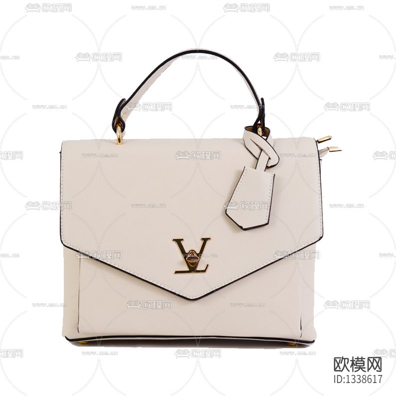 现代轻奢皮革手提包下载