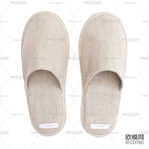 日式简约软底麻棉拖鞋下载