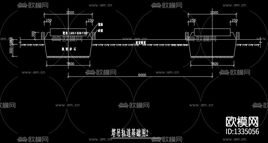 各种塔吊cad节点图下载（渲染图8）