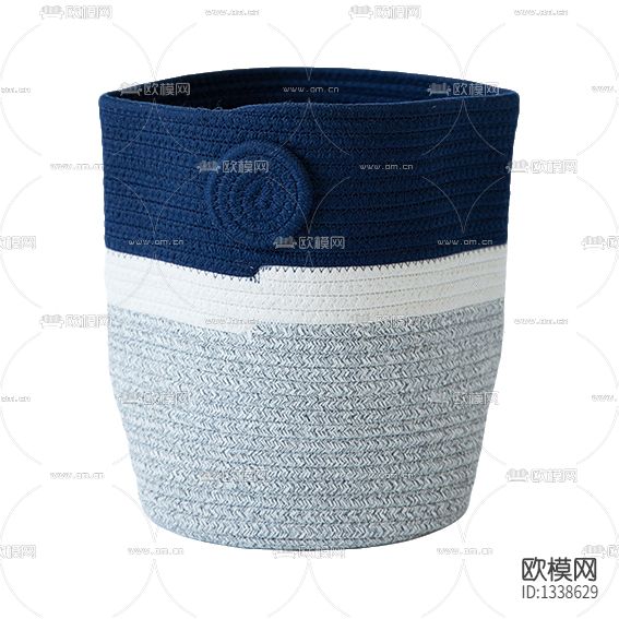 北欧简约棉布收纳篮下载