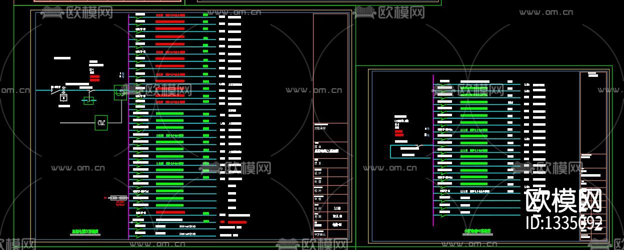 快餐店cad施工图下载（渲染图10）
