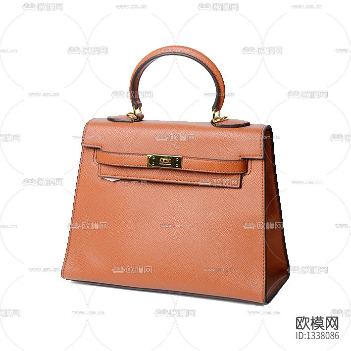 现代轻奢皮革手提包下载