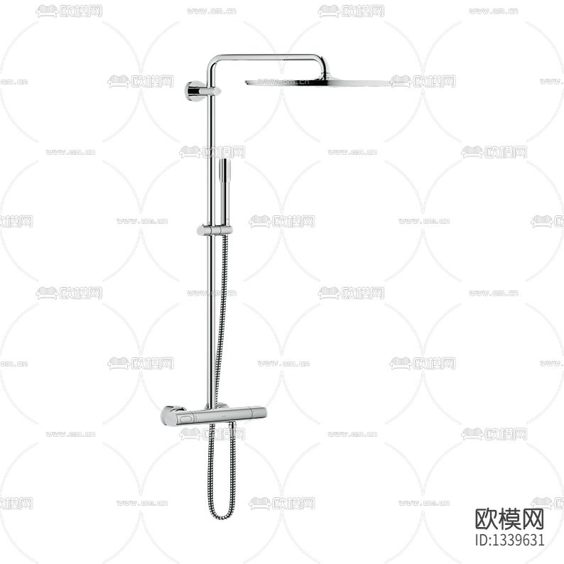 现代轻奢金属龙头花洒
