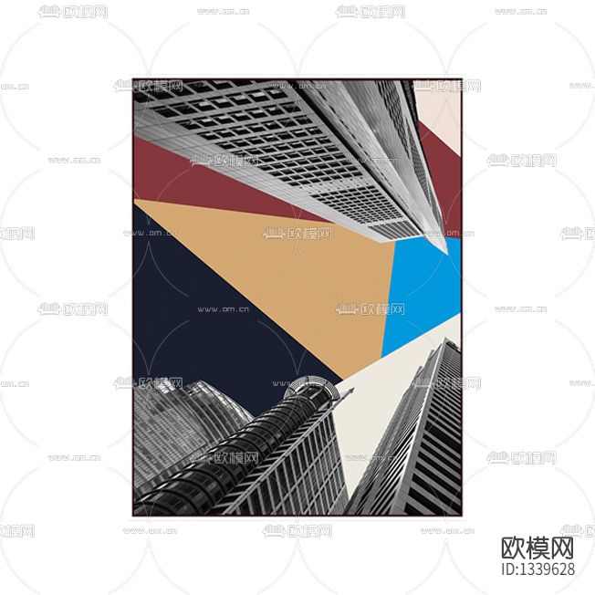 现代轻奢抽象装饰画下载