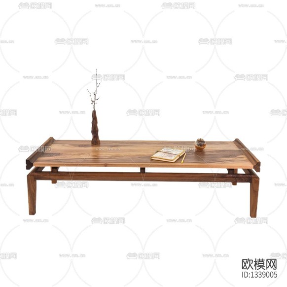 日式簡(jiǎn)約實(shí)木咖啡桌下載