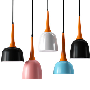 北欧彩色吊灯3d模型