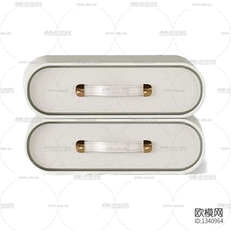 北欧简约实木金属床头柜下载