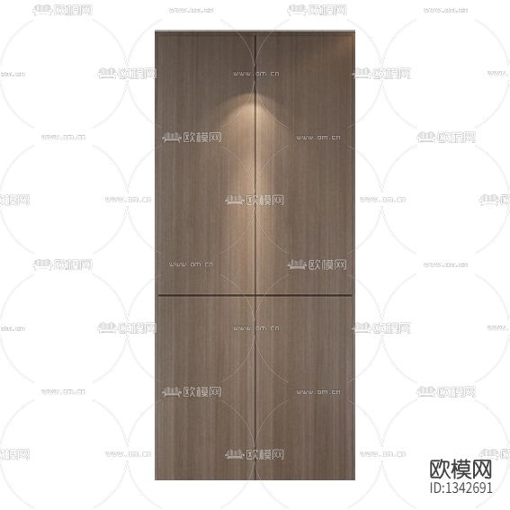 现代轻奢木饰面背景墙下载