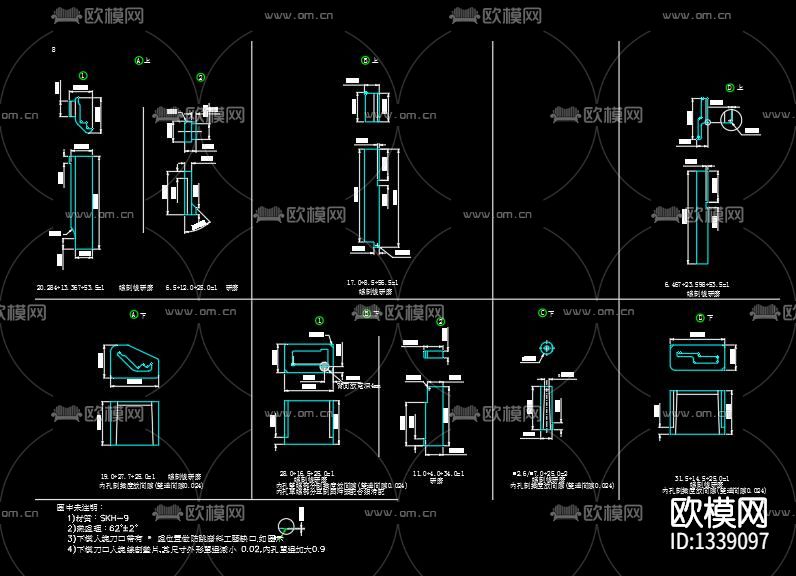 机械经典模具cad图库下载（渲染图5）