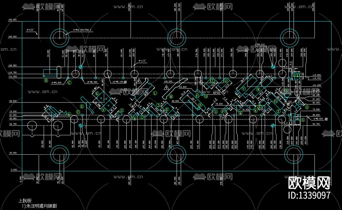 机械经典模具cad图库下载（渲染图3）