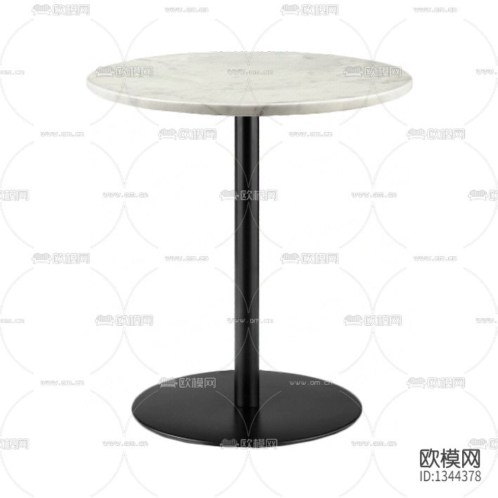 现代极简金属大理石咖啡桌下载