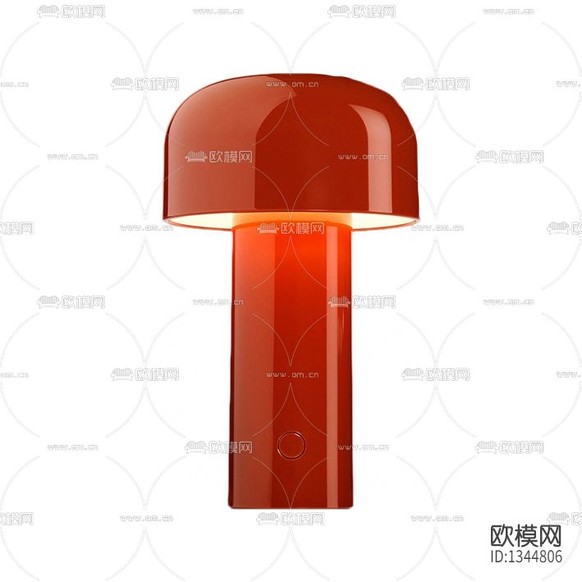 现代极简创意蘑菇台灯下载