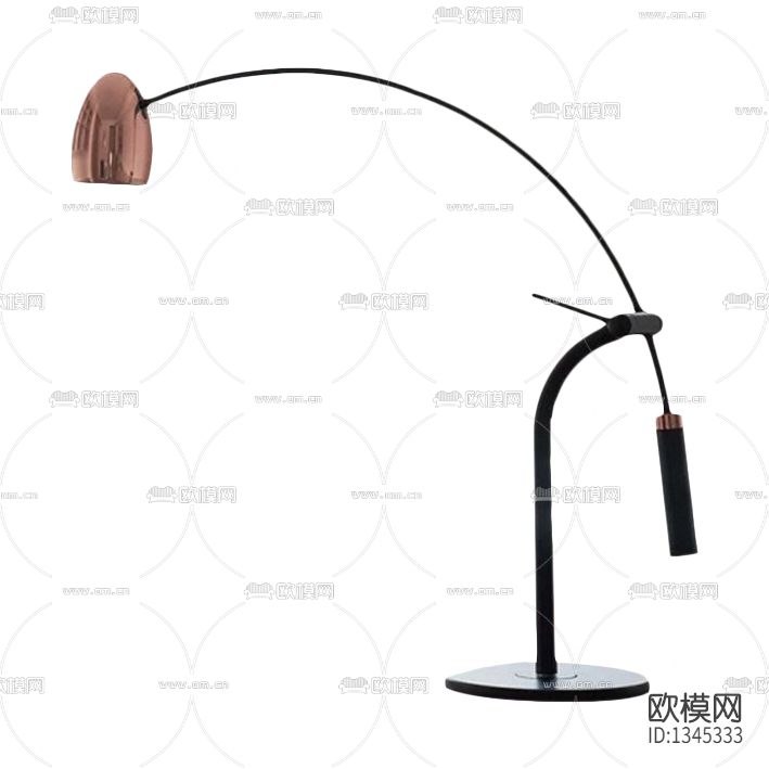 现代简约创意金属床头台灯下载