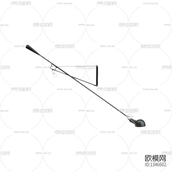 现代极简金属壁灯下载