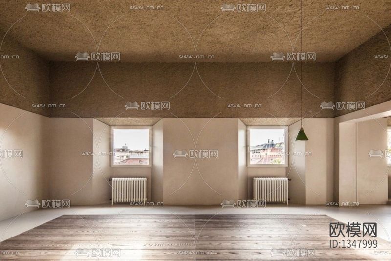 北欧简约客厅场景