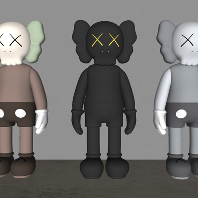  现代KAMS 公仔su模型 