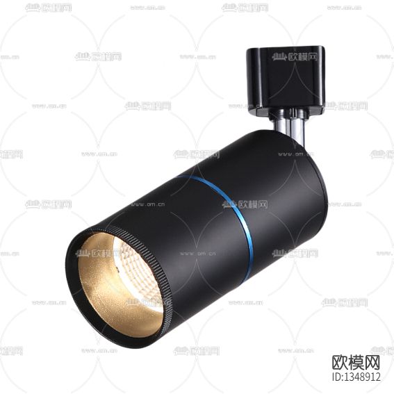 现代极简塑料射灯