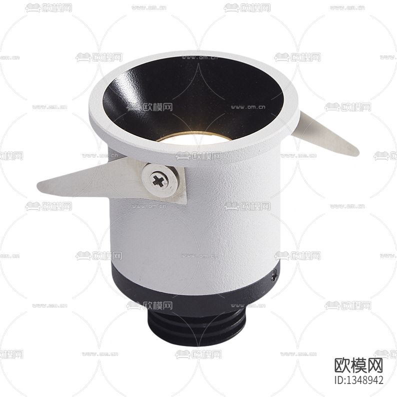 现代简约塑料磨砂射灯