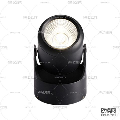 现代简约塑料转向射灯下载