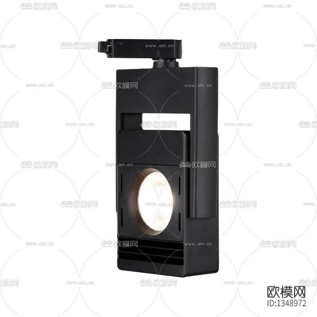 现代简约展厅聚光轨道射灯