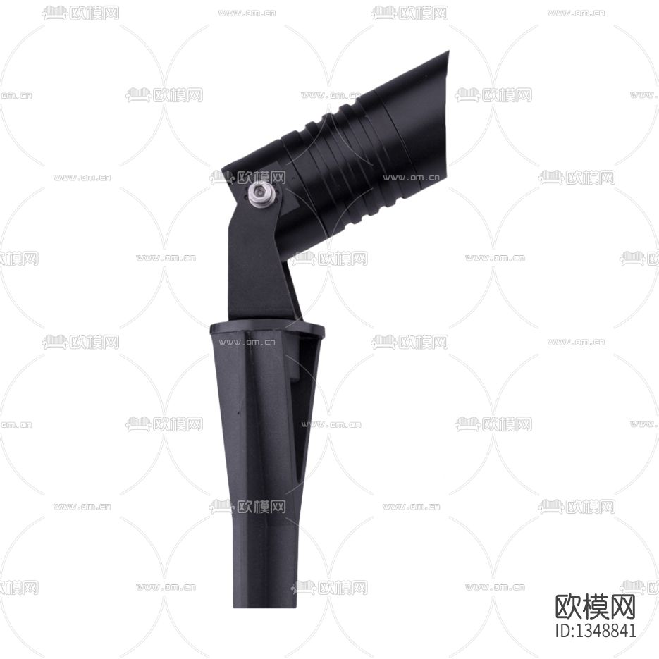 现代简约黑色金属射灯