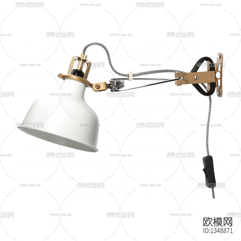 现代简约墙面架式射灯