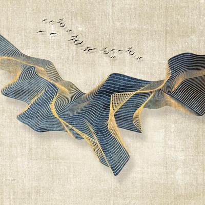 新中式壁画硬包