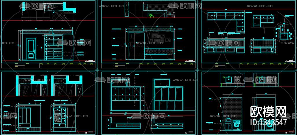 炫彩家装cad施工图下载（渲染图8）