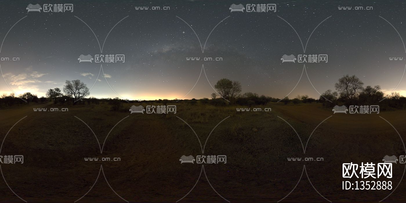 荒野星空夜景hdr贴图下载