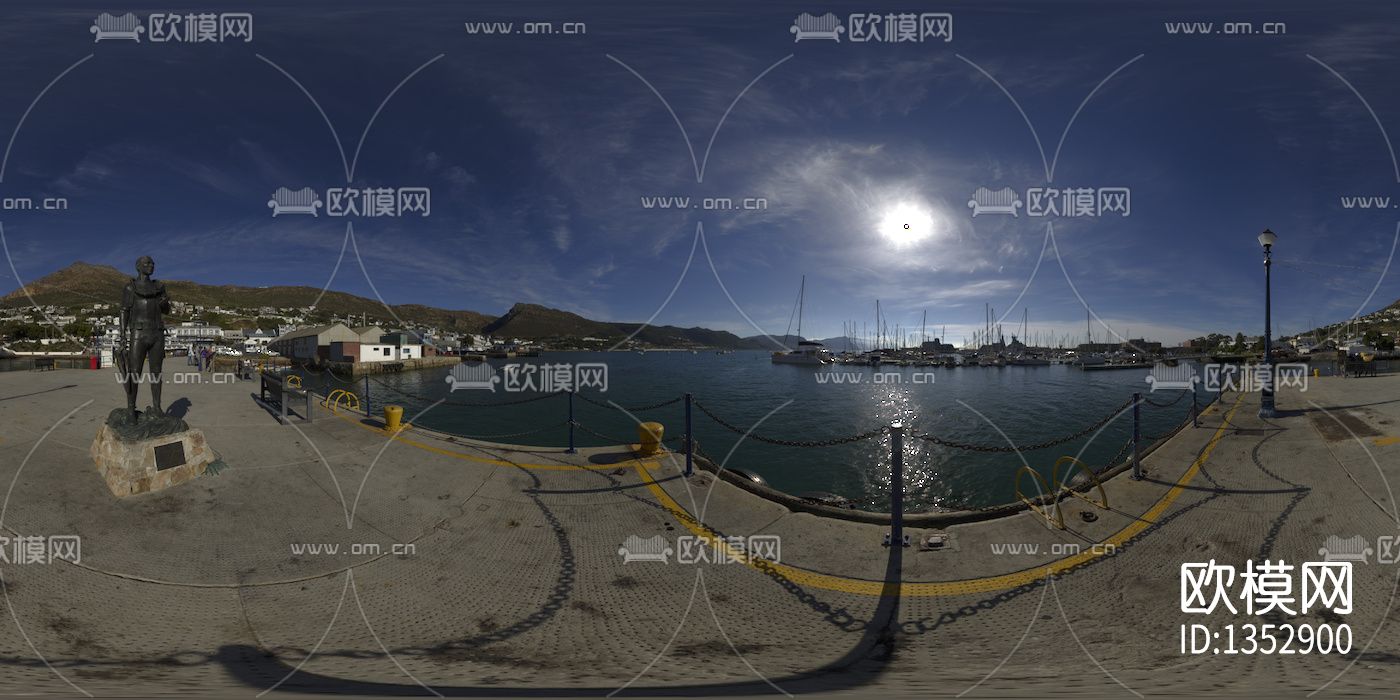 海岸码头hdr贴图下载