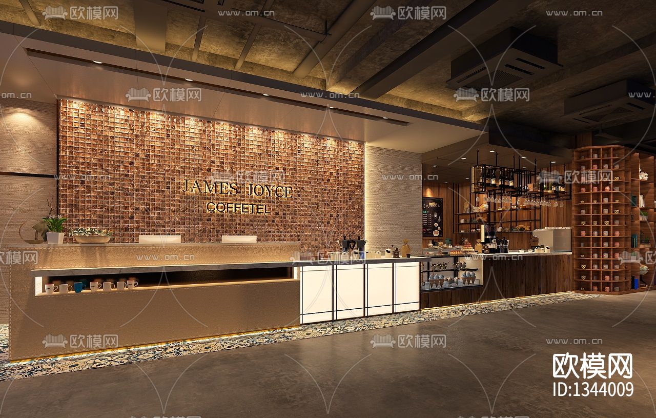 酒店cad施工图下载（渲染图9）