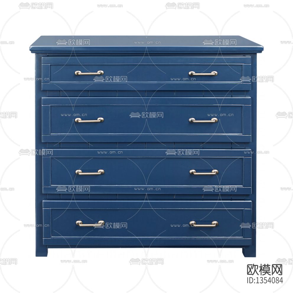 美式简约实花儿童储物柜下载（渲染图1）