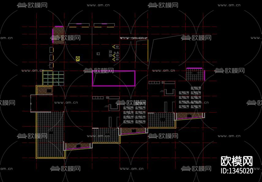 幼教建筑cad施工图下载（渲染图3）