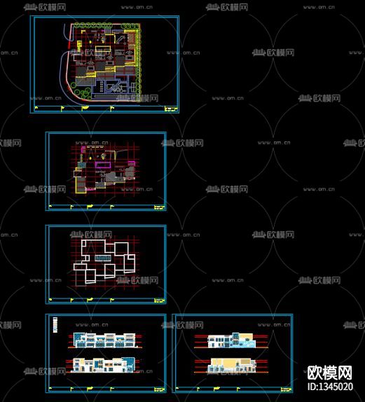 幼教建筑cad施工图下载（渲染图8）